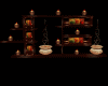Fancy Shelves W/Candles