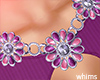 Exotic Plum Necklace