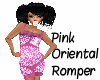Pink Oriental Romper