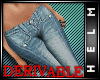 [H] deriv Ruffled Jeans