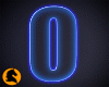 Neon Letter O