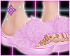 Fur Slippers Lilac