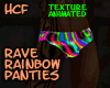 HCF Rainbow Rave Panties