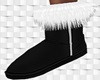 Lilly Black Fur Boots