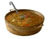 Lentil Soup Medieval Pot