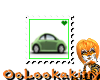 ~Oo Green Luv VW stamp