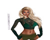 emerald lace top