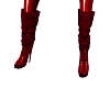 red cat woman boots