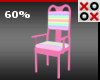 60% Scaler Pink Chair