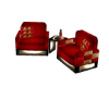 Red Drinking Chairs