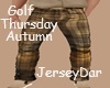 Golf  Autumn Thursday