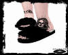 Black Tatoo Sandals