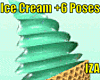 Ice Cream Mint + 6 poses