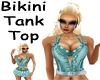 ~B~ Bikini Tank Top Teal