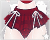  R. plaid skirt red