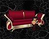 BB Red/Gold Sofa