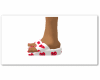 GHDW Red/White Flops