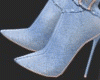 P* jeans pump heels