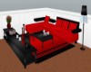 Classy Red/Black Couch
