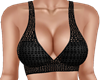 E* Black Crochet Top