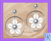 R* Silver Daisy Earrings
