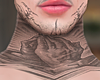 Blessed Neck Tatto