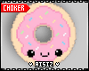 Kawaii Choker Donut Pink