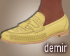 [D] Sweety yellow loafer