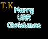 T.K URR Christmas Sign