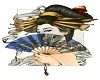 Geisha w Fan