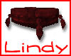 *Lxx red leather floaty