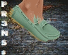 Cozy  Green Loafer