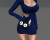 Cute black cat bag