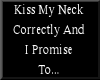 Kiss My Neck Correctly..