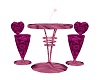 P62 Pink Couple's Table