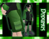 B-Om-B (Green) Shorts