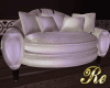 Classic White Couch Kiss
