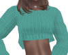 *N*  teal sweater