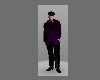 male purple suit