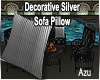 Decorative Silver Pillow