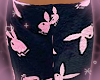 ! lowrise bunny pjs <3