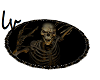 halloween skeleton rug