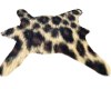 Snow Leopard Fur Rug 