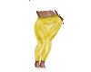 Yellow Shimmer Pants