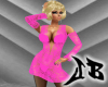 JB Hot Pink Lace Dress