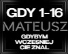Gdybym Wczescniej Cie