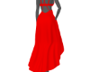 𝓓uni H/L red dress