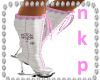  Pinksnowflake Ice Skate