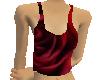 dark red tank top