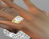 malegold diamond ring